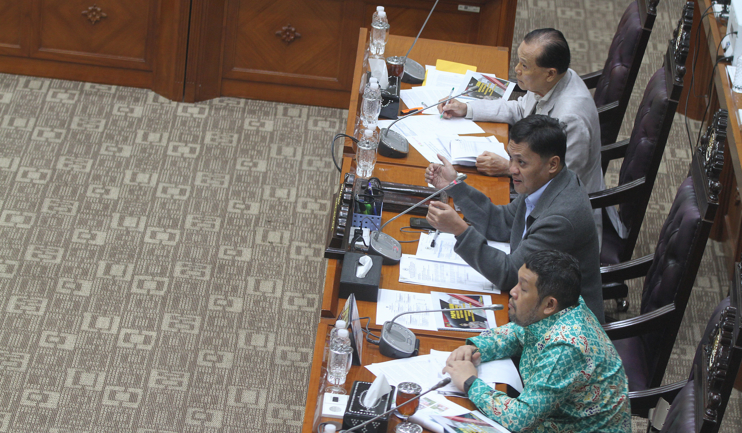 RDP Komisi III. (Agus Priatna/SinPo.id)