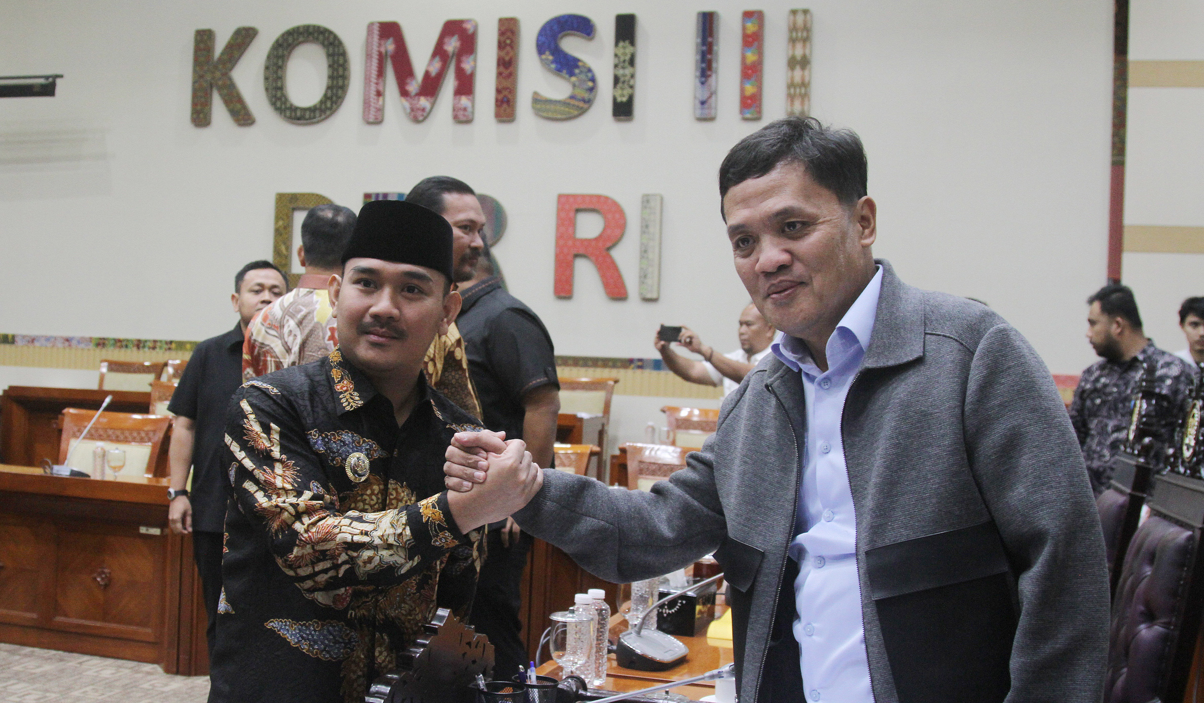 RDP Komisi III. (Agus Priatna/SinPo.id)