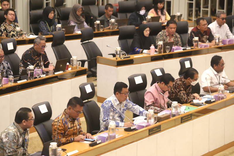 Komisi IV DPR gelar RDP dengan Kepala Badan Pangan Nasional Arief Prasetyo Adi membahas laporan keuangan APBN TA 2024 (Ashar/SinPo.id)