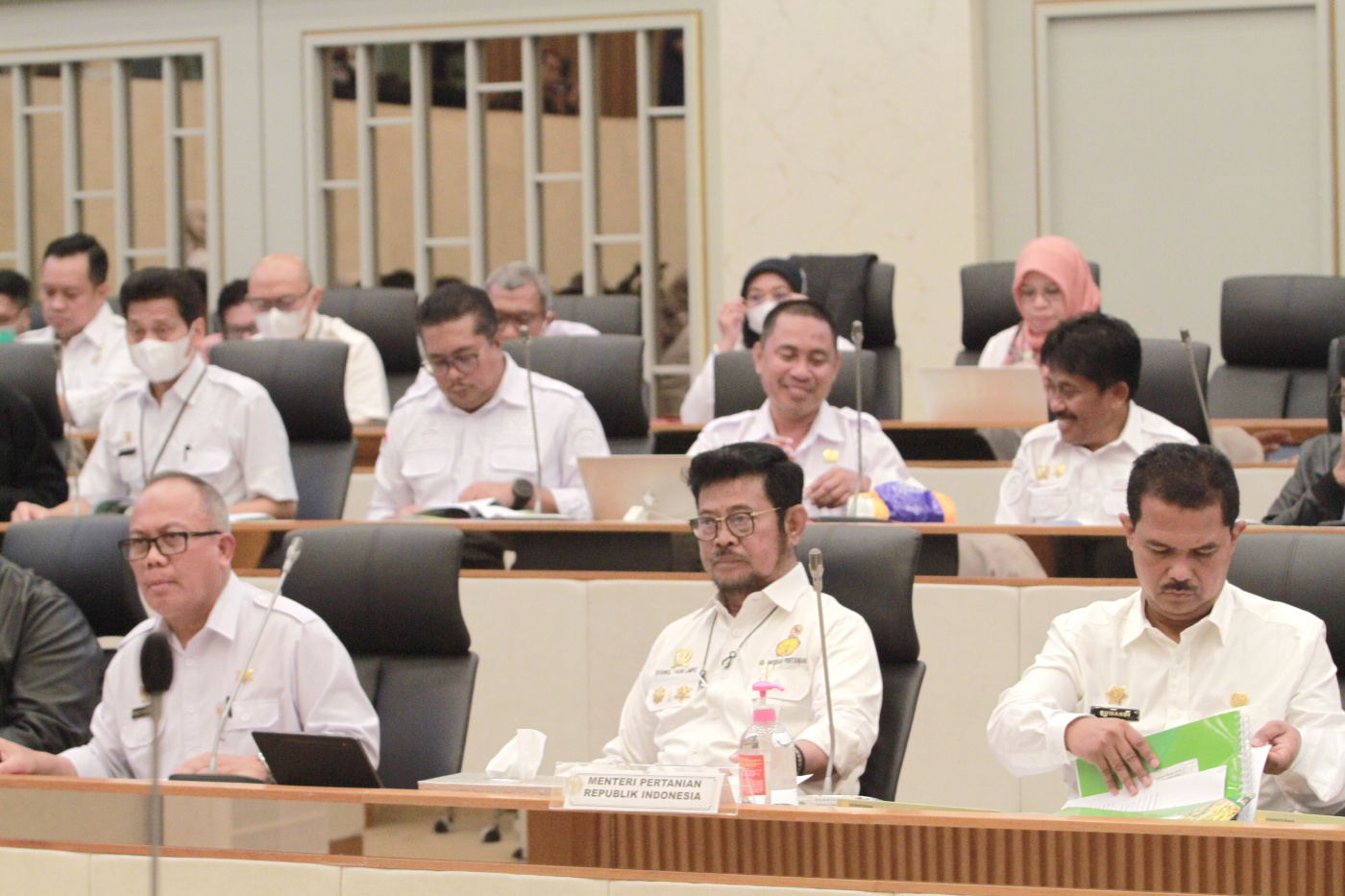 Komisi IV DPR gelar raker dengan Menteri Pertanian Yasin Limpo dengan Menteri Pertanian Yasin Limpo (Ashar/SinPo.id)