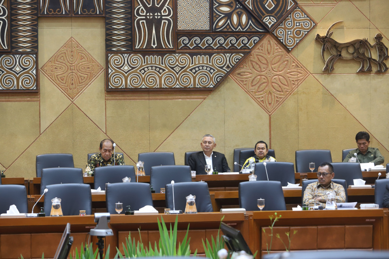 Ilustrasi. Rapat Komisi IX DPR RI (Ashar/SinPo.id)