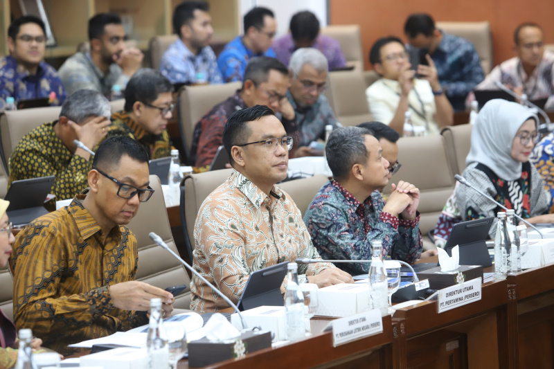 Komisi VI DPR menggelar RDP dengan Pertamina dan PLN membahas Ketahanan Energi (Ashar/SinPo.id)