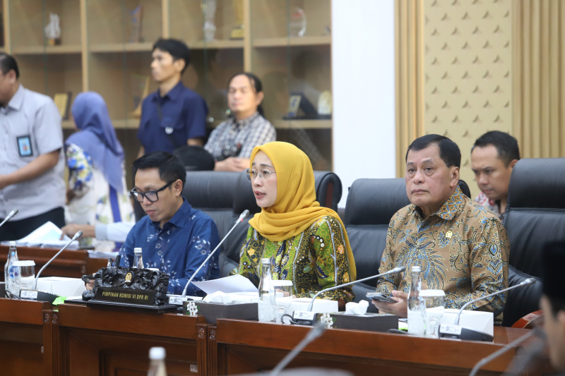 Komisi VI DPR menggelar RDP dengan Pertamina dan PLN membahas Ketahanan Energi (Ashar/SinPo.id)