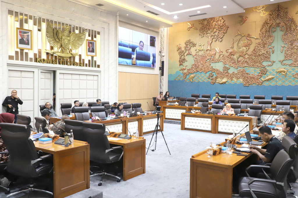 Ilustrasi. Rapat Komisi VII DPR RI. (Ashar/SinPo.id)