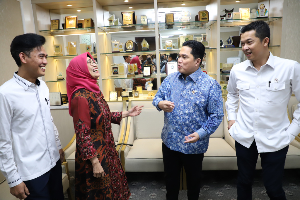 Komisi X DPR menggelar raker dengan Menpora Erick Thohir membahas program kerja (Ashar/SinPo.id)