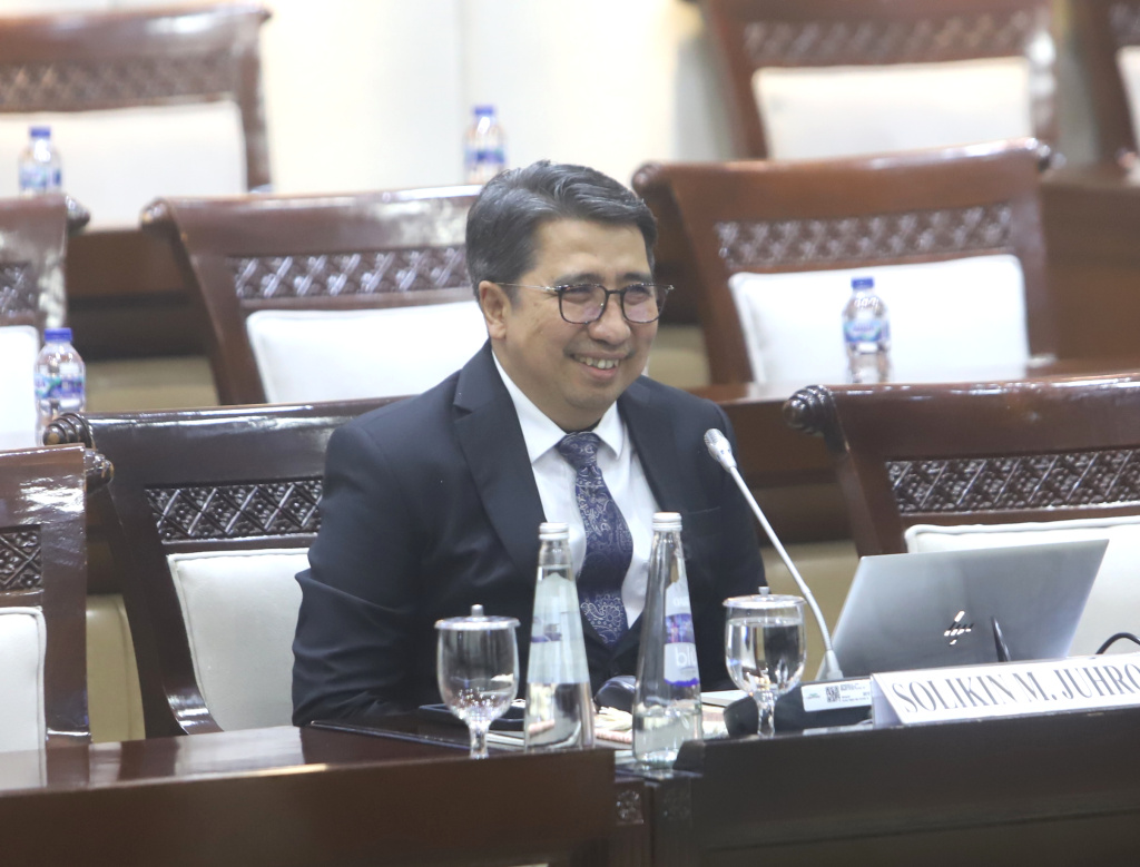Komisi XI DPR menggelar fit and proper test Calon Deputi Gubernur BI Solikin M Juhro (Ashar/SinPo.id)