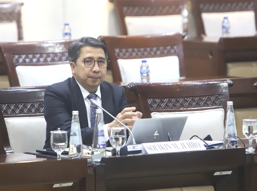 Komisi XI DPR menggelar fit and proper test Calon Deputi Gubernur BI Solikin M Juhro (Ashar/SinPo.id)