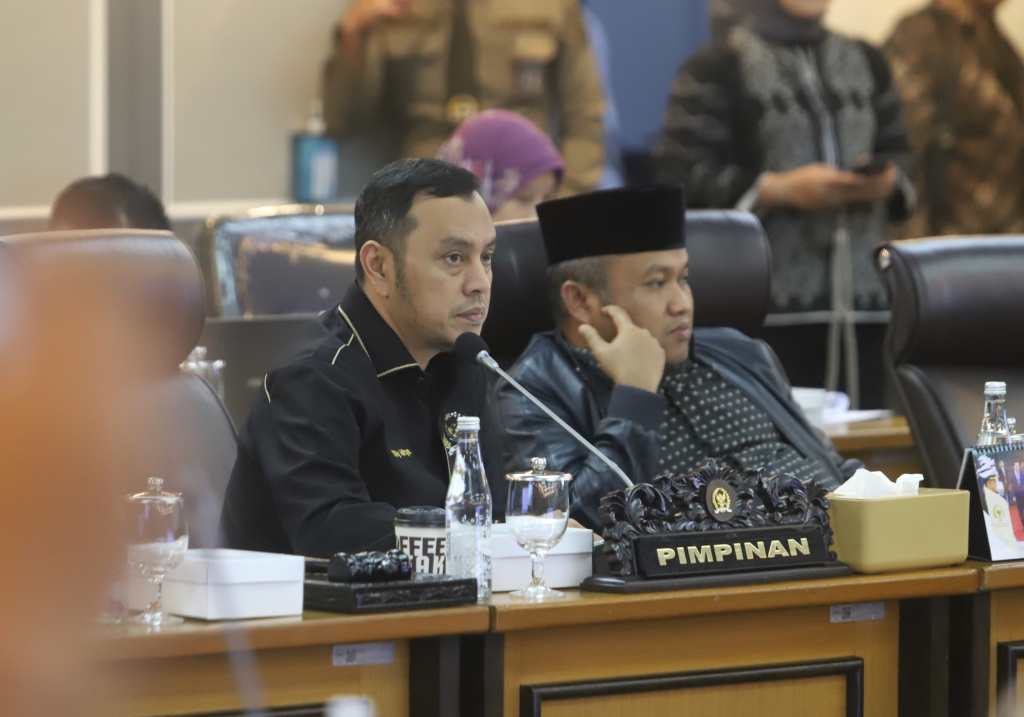 Komisi XIII DPR menggelar RDP Dengan korban kekerasan tambang ilegal Pasaman Nenek Saudah (Ashar/SinPo.id)