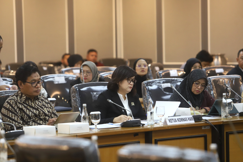 Komisi XIII DPR menerima Audiensi dari para korban sirkus OCI Taman Safari (Ashar/SinPo.id)