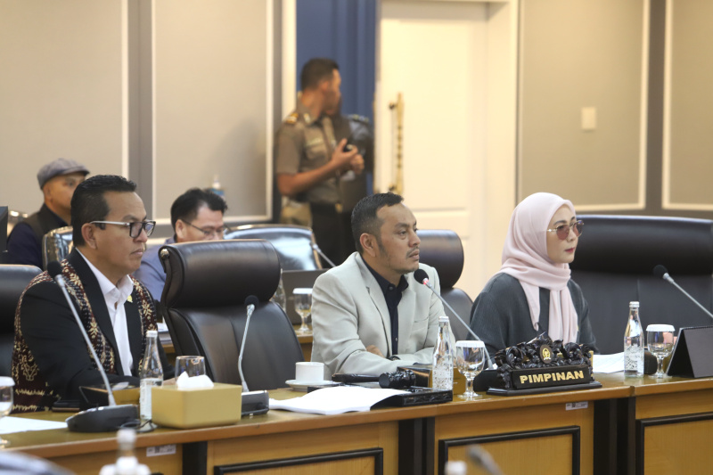 Komisi XIII DPR RDPU menerima audiensi Perhimpunan Jiwa Sehat Indonesia membahas pelanggaran HAM korban penyiksaan di panti-panti sosial (Ashar/SinPo.id)