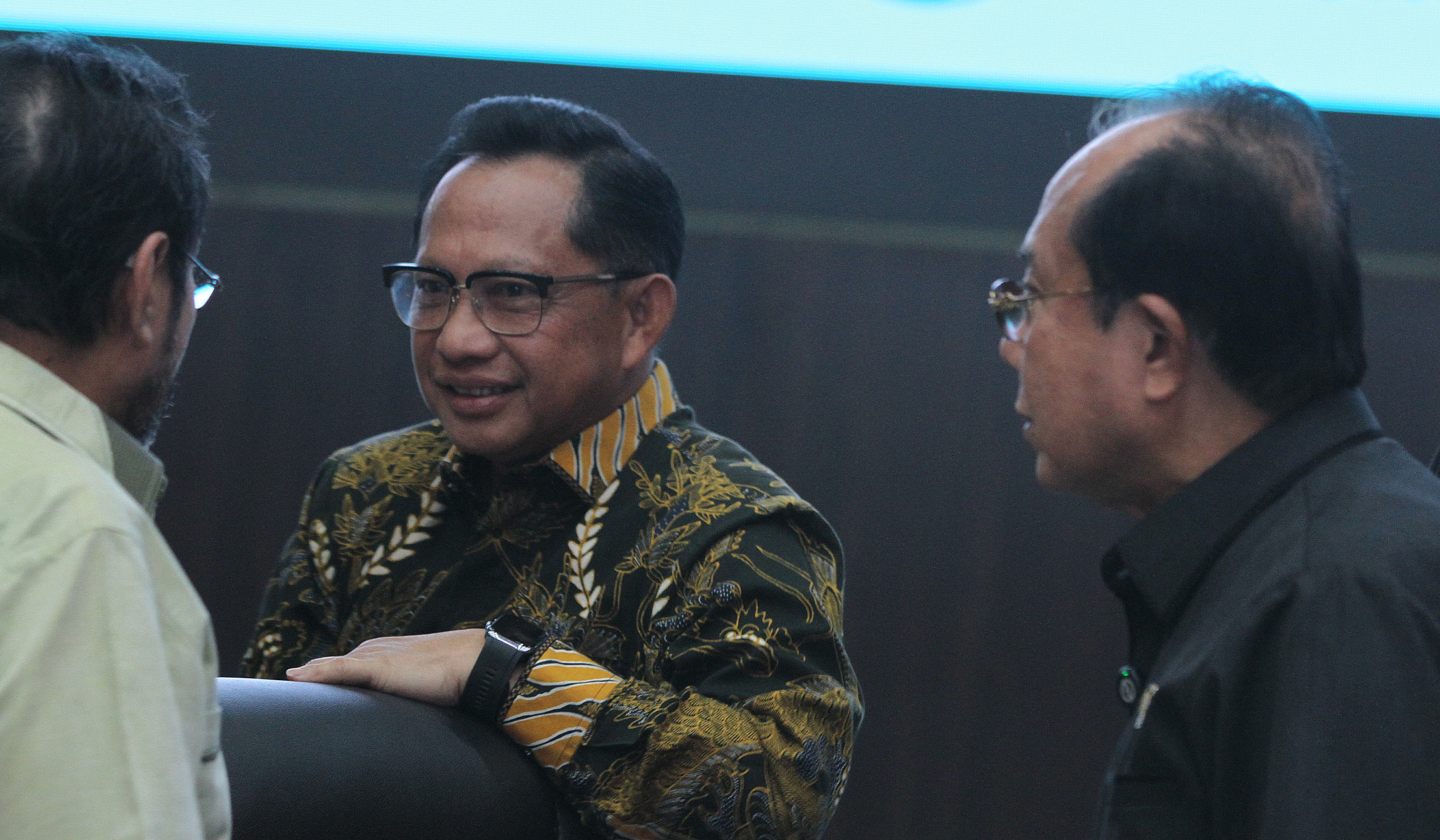 Komite I DPD RI sambangi Kemendagri. (Agus Priatna/SinPo.id)