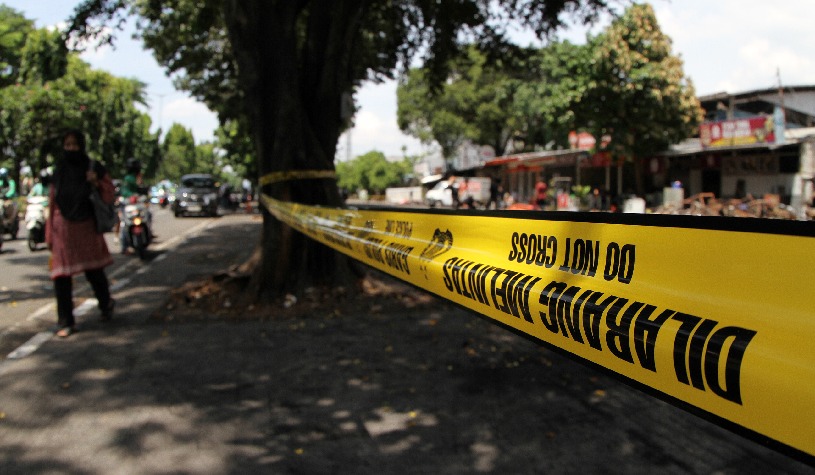 Kondisi pedagang pasca kericuhan Kalibata. (Agus Priatna/SinPo.id)