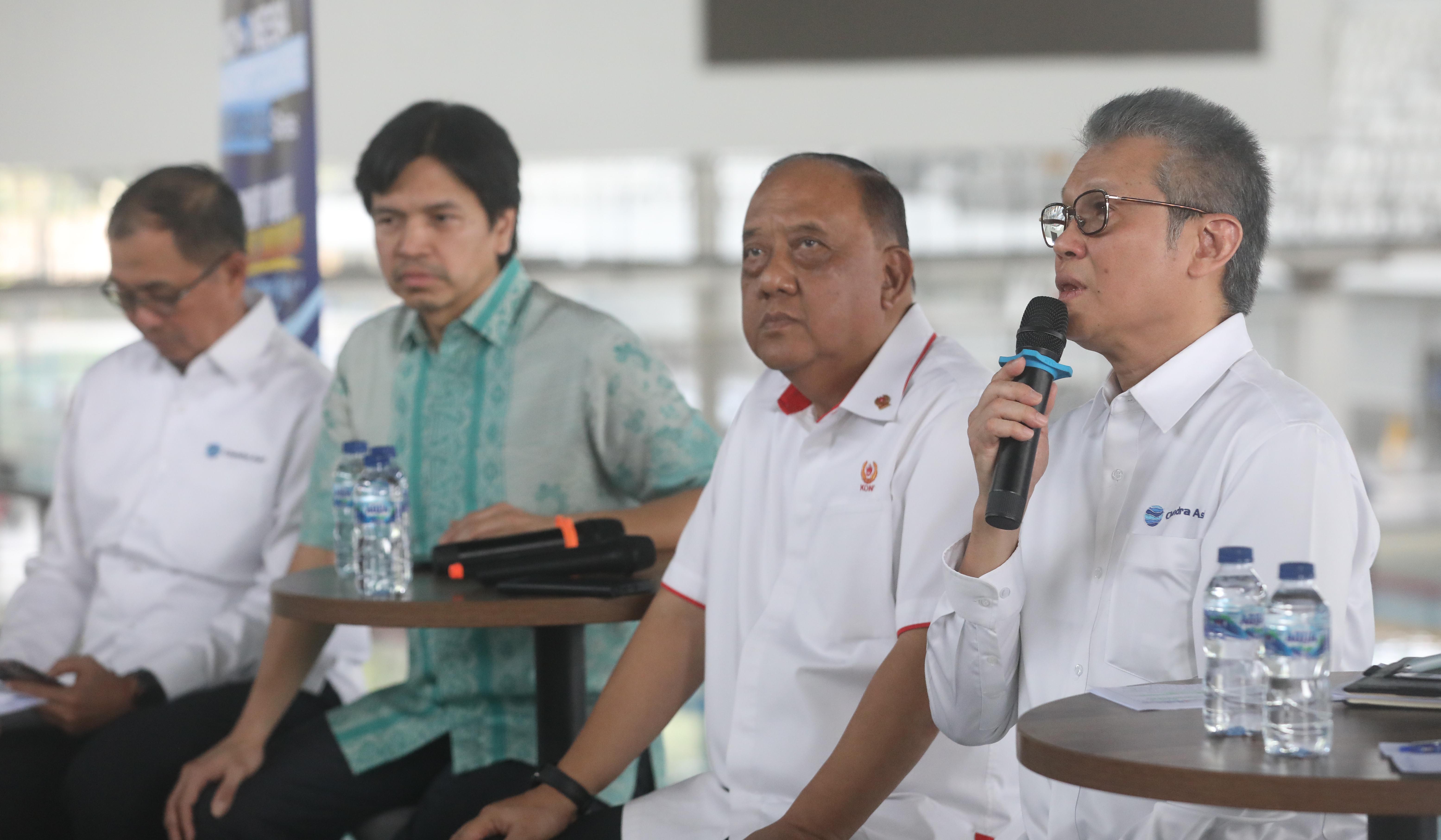 Konferensi pers jelang Indonesia Short Course Emerging Series 2026. (Agus Priatna/SinPo.id)