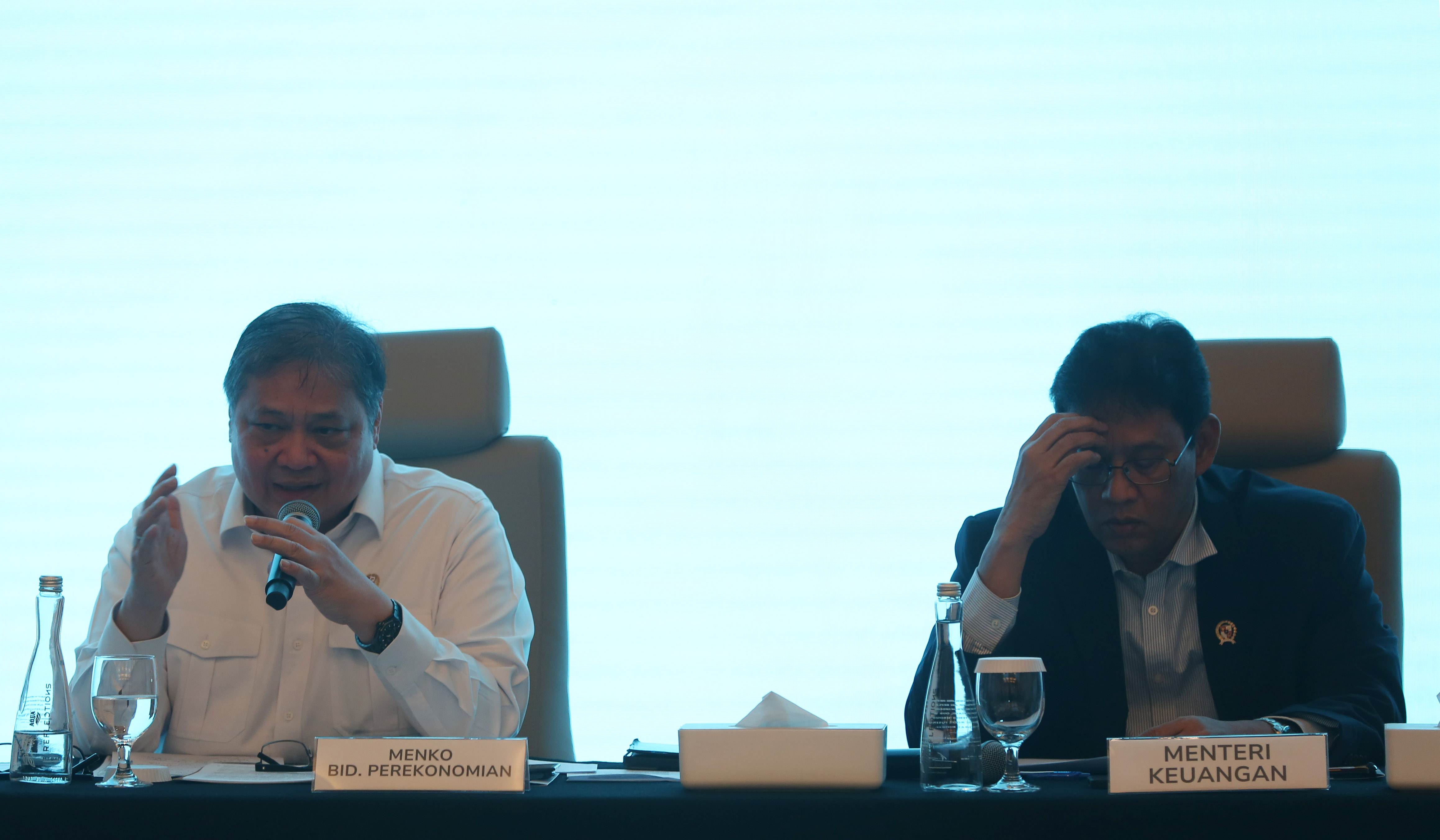 Konferensi pers PT Danantara Sumberdaya Indonesia (DSI). (Agus Priatna/SinPo.id)