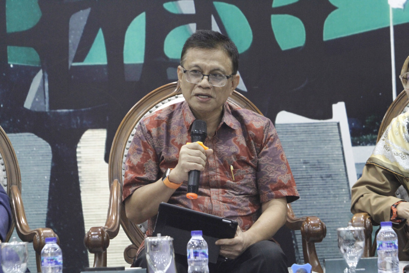 Koordinatoriat Wartawan Parlemen gelar diskusi Forum Legislasi Mengupas RAPBN 2024 (Ashar/SinPo.id)