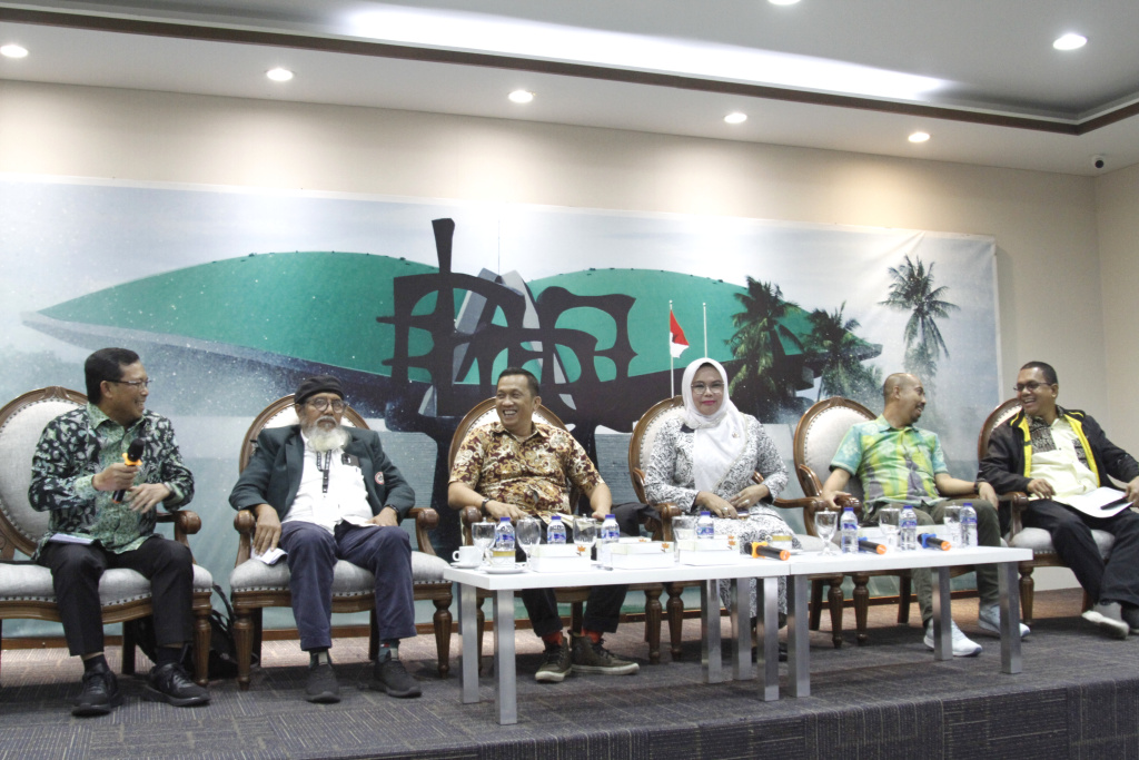 Koordinatoriat Wartawan Parlemen gelar diskusi RUU Kesehatan Jamin Perlindungan Kesehatan Bayi dan Anak (Ashar/SinPo.id)