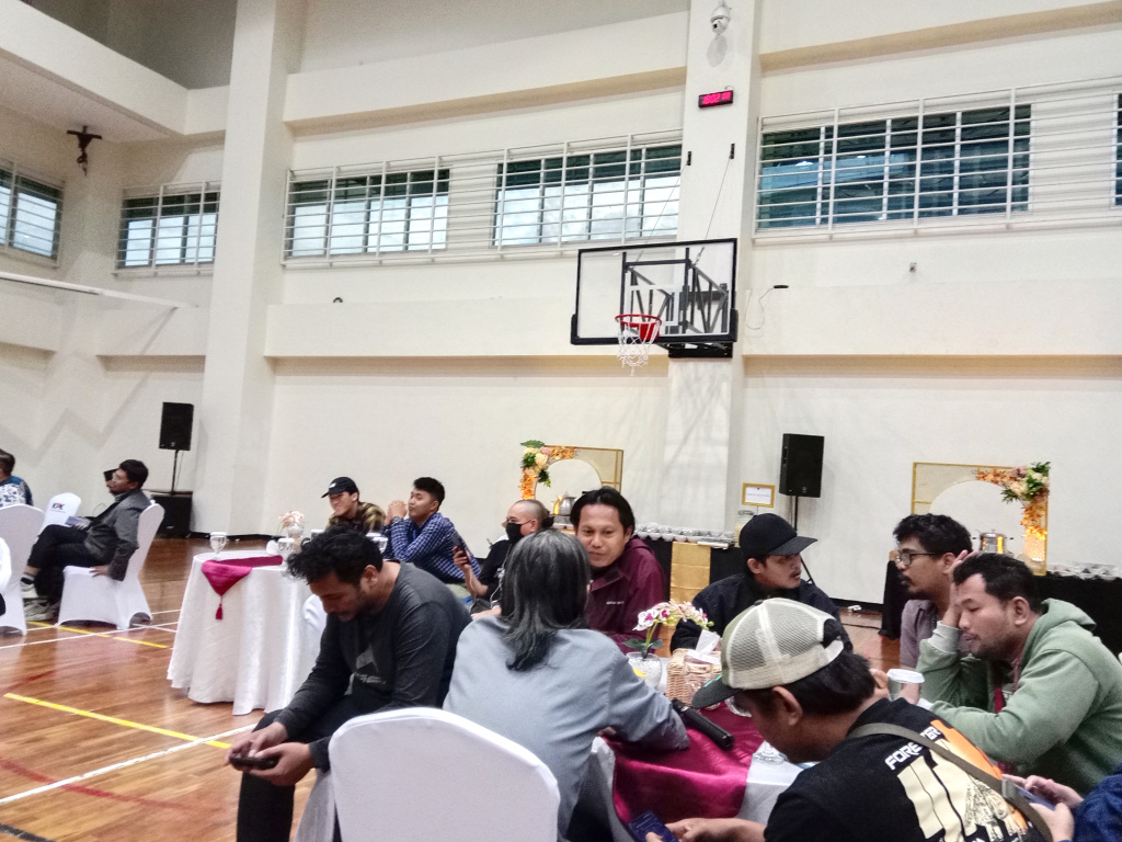 KPK menggelar silaturahmi dan buka bersama dengan rekan media di Gedung Merah Putih KPK (Ashar/SinPo.id)