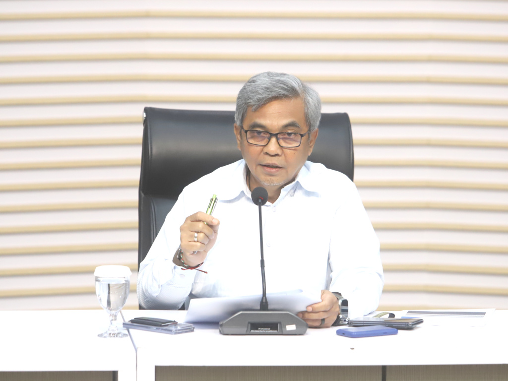 Ketua KPK Setyo Budiyanto menggelar konferensi pers terkait kasus OTT Kementerian Imipas (Ashar/SinPo.id)
