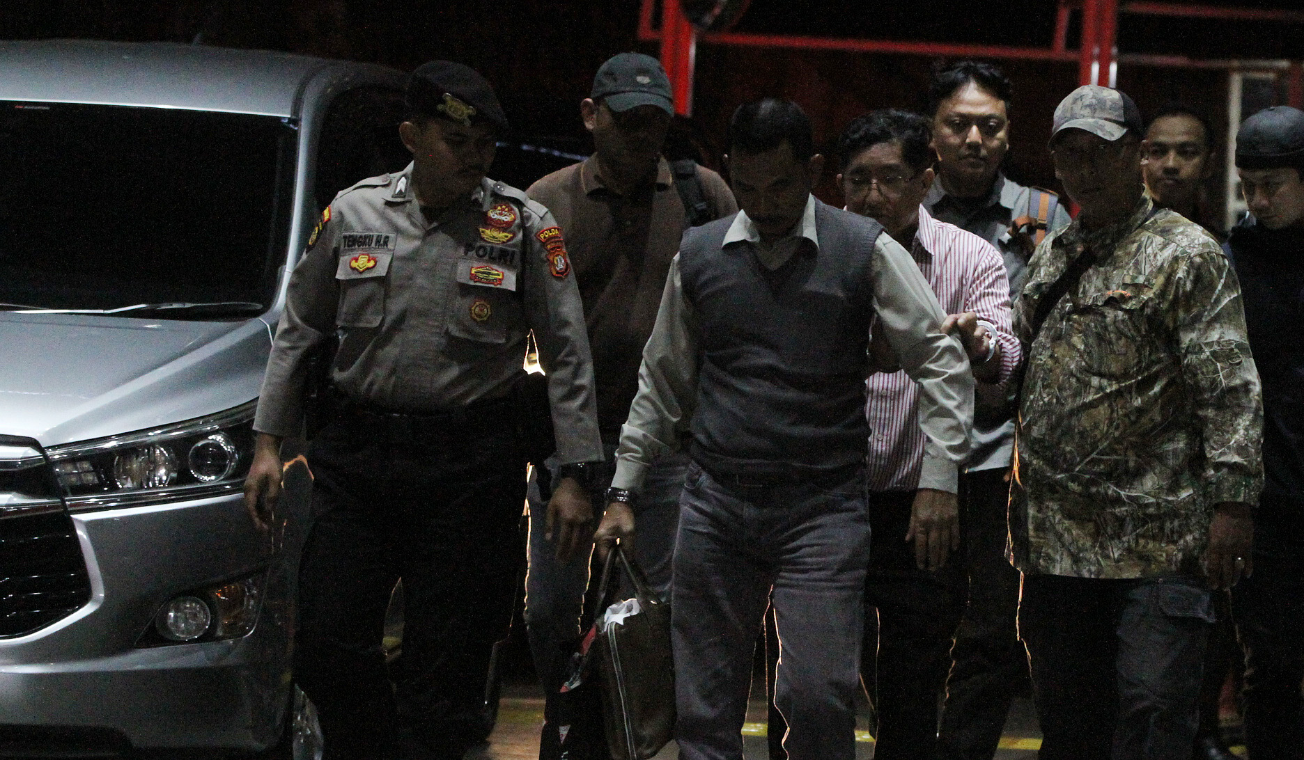 KPK tangkap Rudy Ong Chandra. (Agus Priatna/SinPo.id)