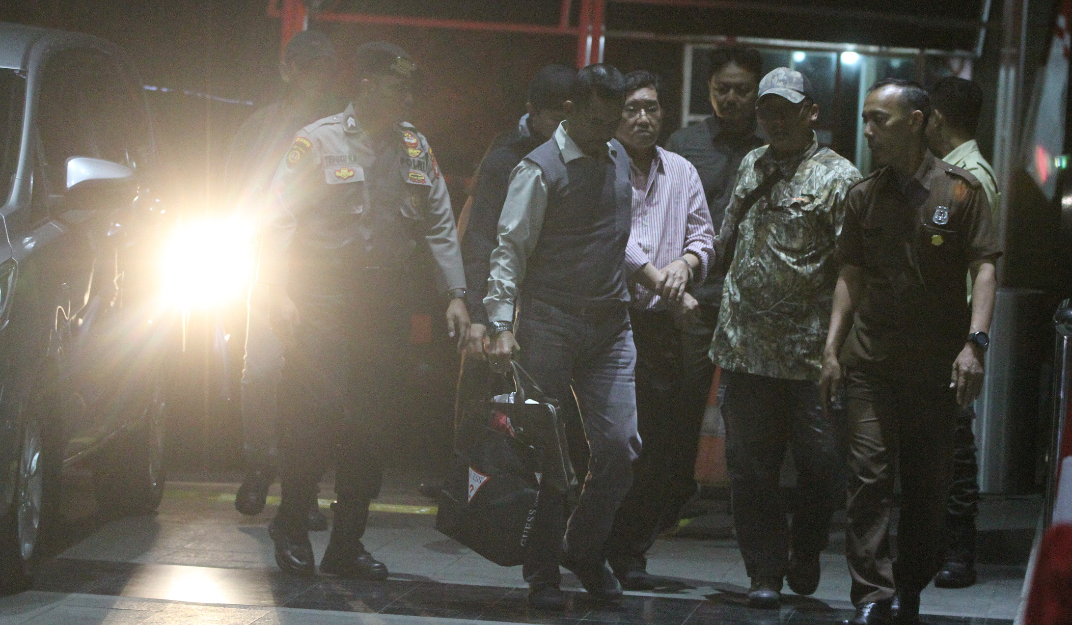 KPK tangkap Rudy Ong Chandra. (Agus Priatna/SinPo.id)