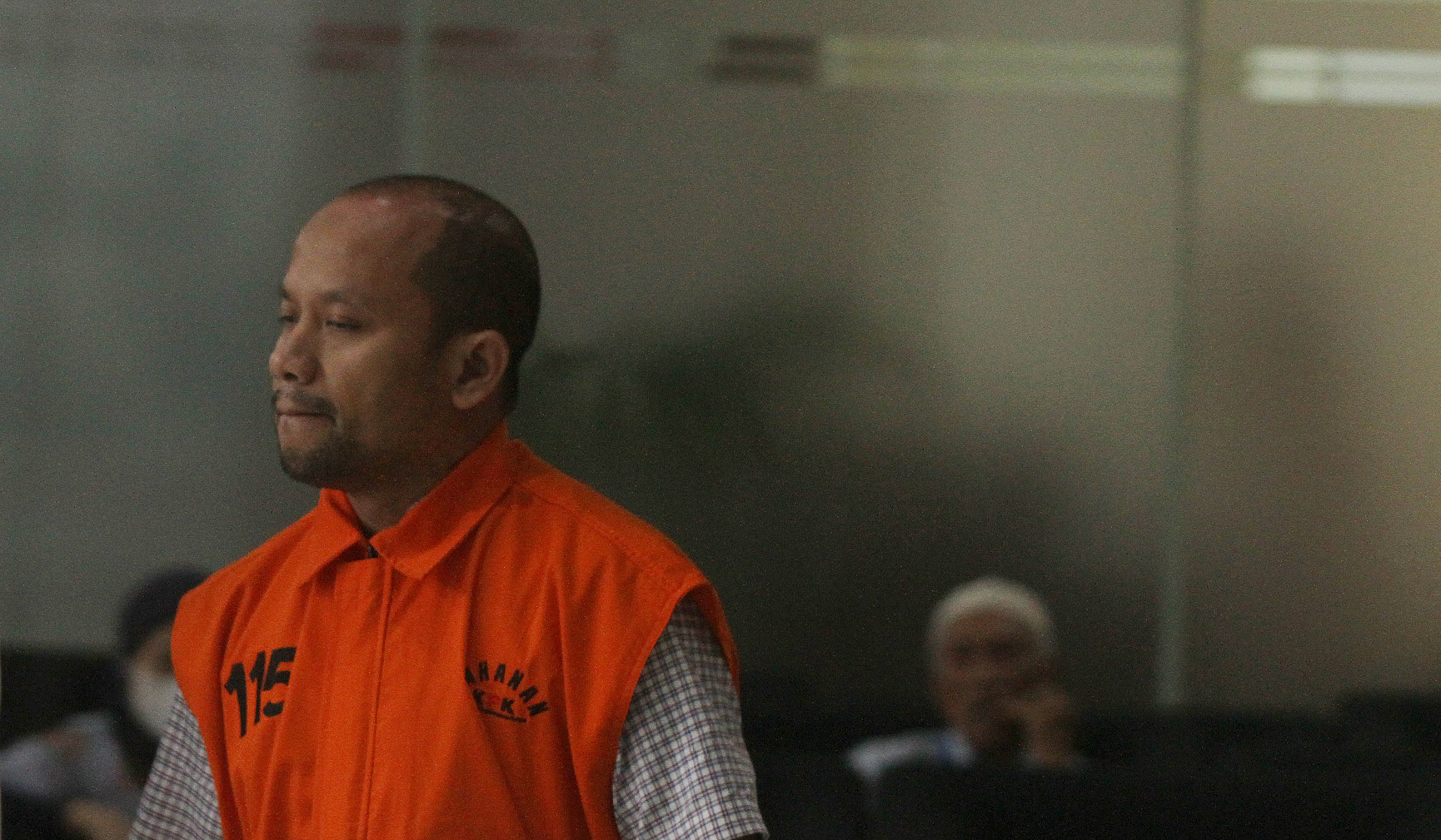 Pemeriksaan tersangka kasus Proyek Fiktif di PT PP. (Agus Priatna/SinPo.id)