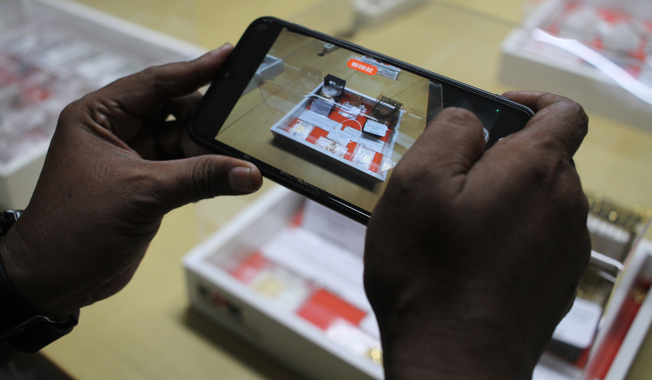 Barang sitaan di Rupbasan KPK. (Agus Priatna/SinPo.id)