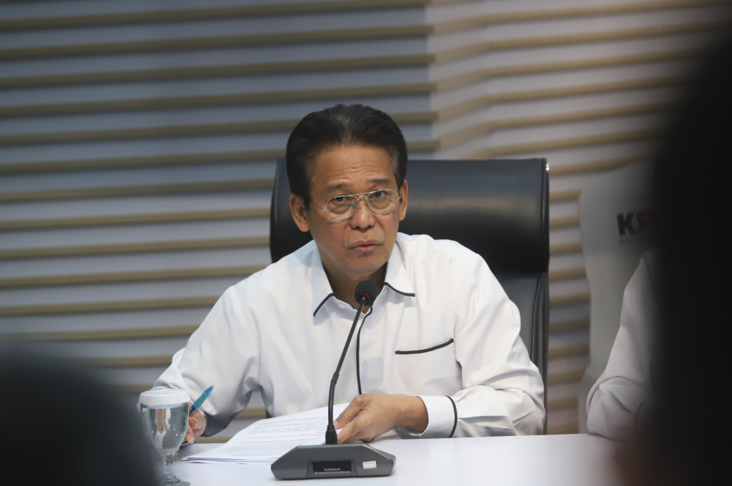 KPK gelar konferensi pers kinerja sepanjang 2025 telah melakukan 11 OTT dan Menetapkan 118 tersangka Korupsi (Ashar/SinPo.id)