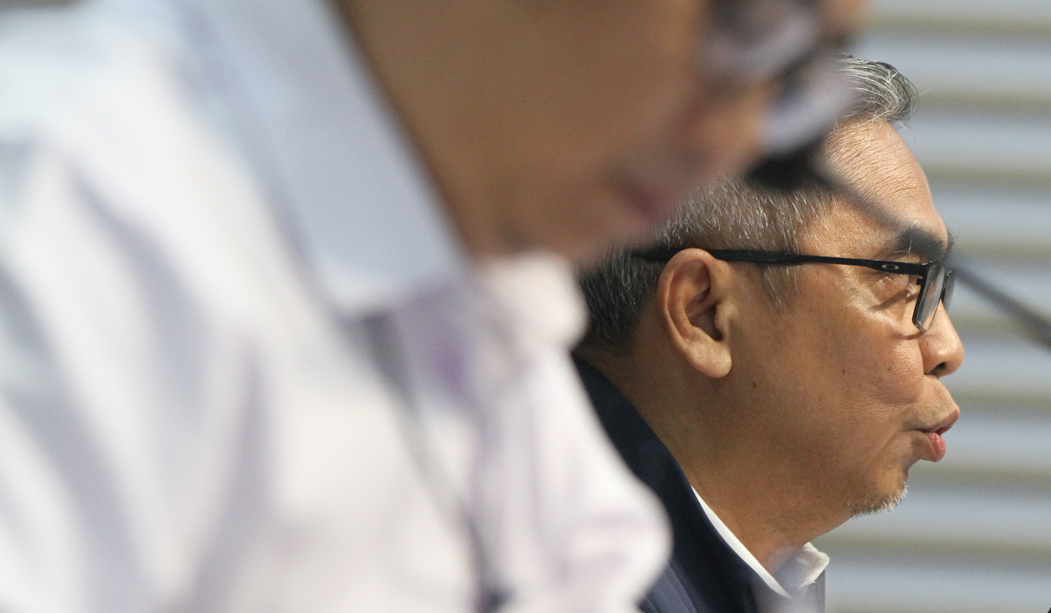 Ketua KPK Setyo Budiyanto, saat konferensi pers di Jakarta. (Agus Priatna/SinPo.id)