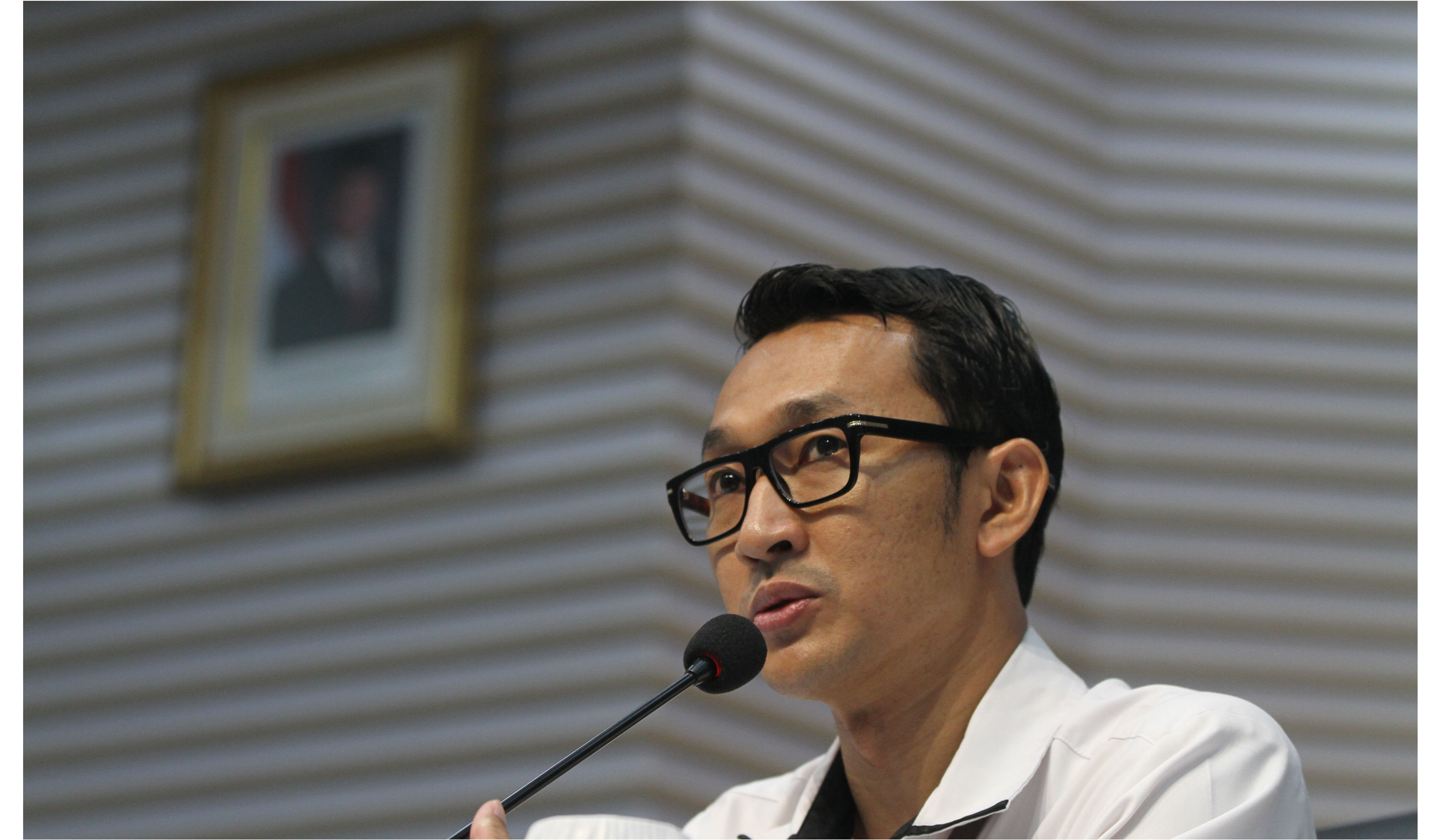 Konferensi pers KPK. (Agus Priatna/SinPo.id)