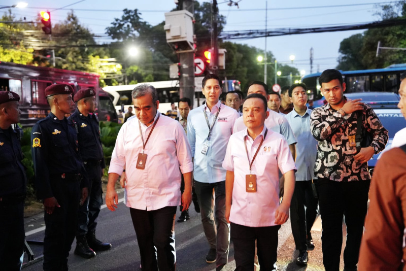 KPU gelar Debat Capres-Cawapres perdana yang diikuti oleh tiga paslon (Ashar/SinPo.id)