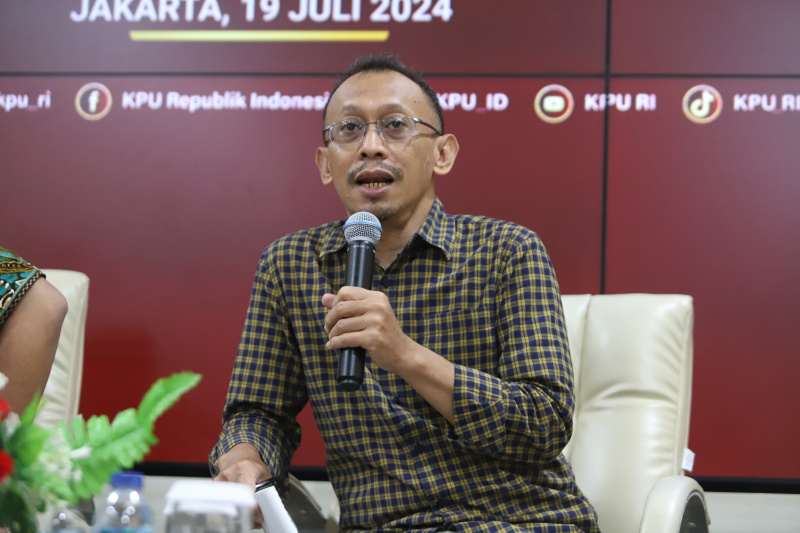 KPU menggelar diskusi bersama media dengan tema