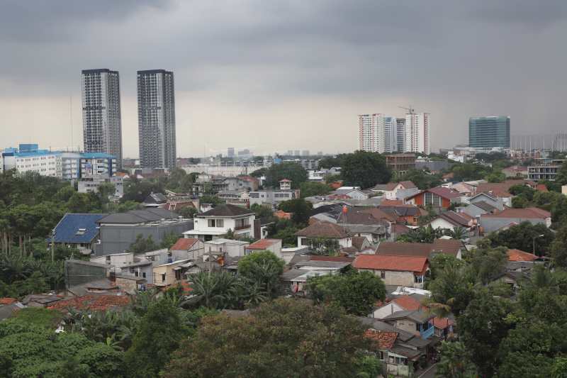 Kualitas udara Jakarta pada hari ini rabu (16/4) tidak sehat dari sumber pemantau udara IQAir (Ashar/SinPo.id)