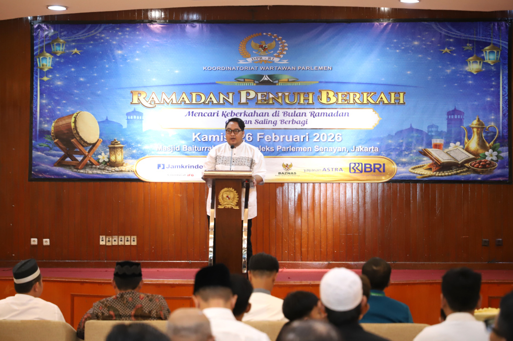 Koordinatoriat Wartawan Parlemen (KWP) menggelar keberkahan dengan saling berbagi di Bulan Ramadan (Ashar/SinPo)