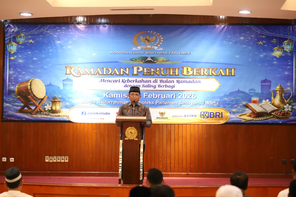 Koordinatoriat Wartawan Parlemen (KWP) menggelar keberkahan dengan saling berbagi di Bulan Ramadan (Ashar/SinPo)