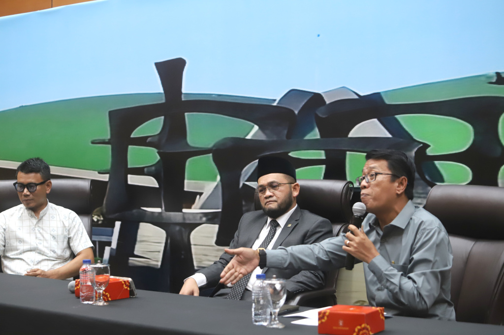 KWP dan MPR gelar diskusi “Wewenang dan Pola Hubungan Antarlembaga Negara dalam Struktur Ketatanegaraan Indonesia”(Ashar/SinPo.id)