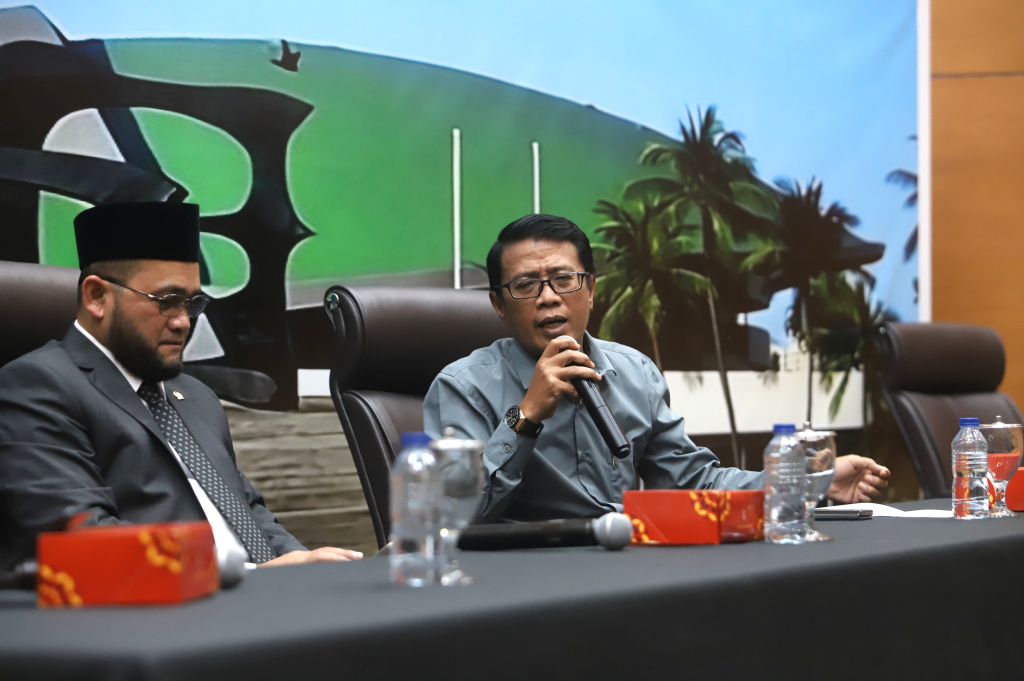 KWP dan MPR gelar diskusi “Wewenang dan Pola Hubungan Antarlembaga Negara dalam Struktur Ketatanegaraan Indonesia”(Ashar/SinPo.id)