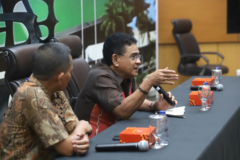 Koordinatoriat Wartawan Parlemen bekerja sama dengan Biro Humas MPR gelar diskusi