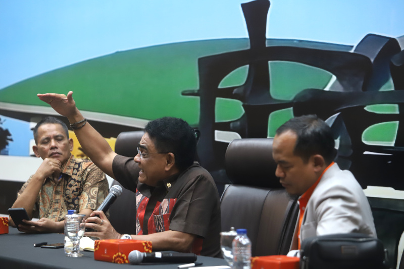 Koordinatoriat Wartawan Parlemen bekerja sama dengan Biro Humas MPR gelar diskusi