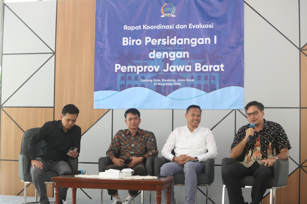 Koordinatoriat Wartawan Parlemen dan Setjen DPD serta Pemprov Jawa Barat gelar diskusi menangkal berita hoax di sosial media (Ashar/SinPo.id)