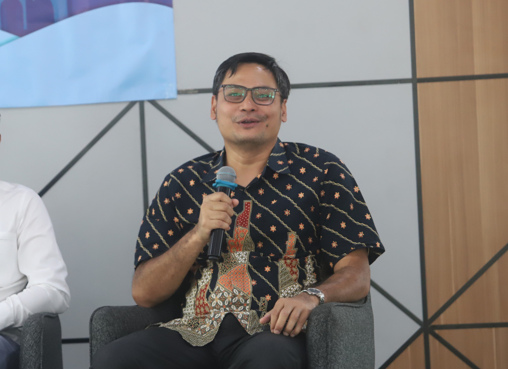 Koordinatoriat Wartawan Parlemen dan Setjen DPD serta Pemprov Jawa Barat gelar diskusi menangkal berita hoax di sosial media (Ashar/SinPo.id)