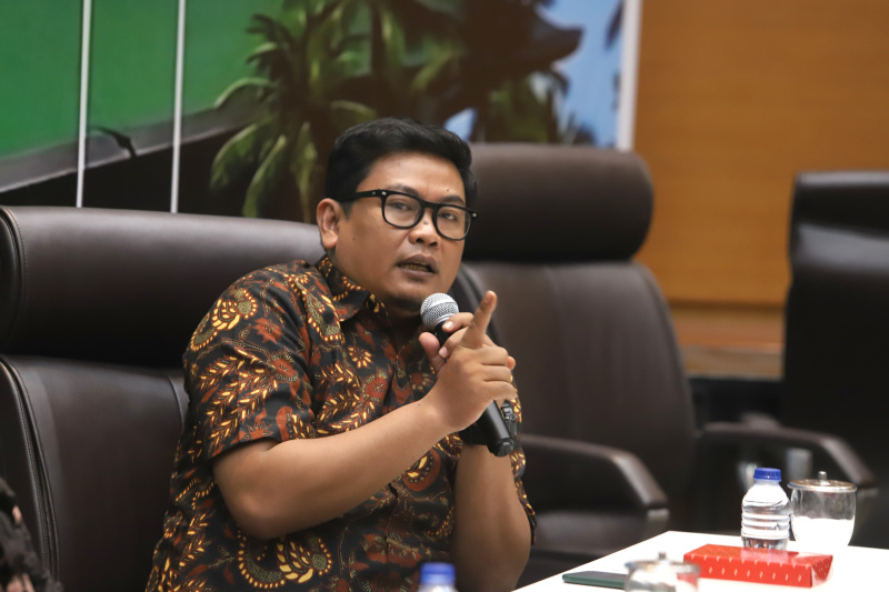 Koordinatoriat Wartawan Parlemen gelar diskusiMencari Solusi Mencegah Kekerasan Terhadap Anak di Indonesia (Ashar/SinPo.id)