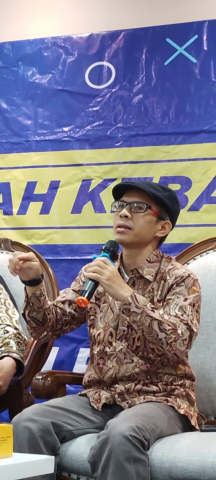 Koordinatoriat Wartawan Parlemen menggelar diskusi Sistem Pemilu dan Masa Depan Demokrasi Pancasila (Ashar/SinPo.id)