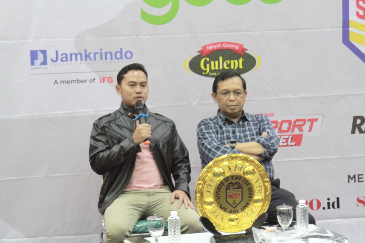 Koordinatoriat Wartawan Parlemen gelar KWP CUP 2023 antar Wartawan (Ashar/SinPo.id)