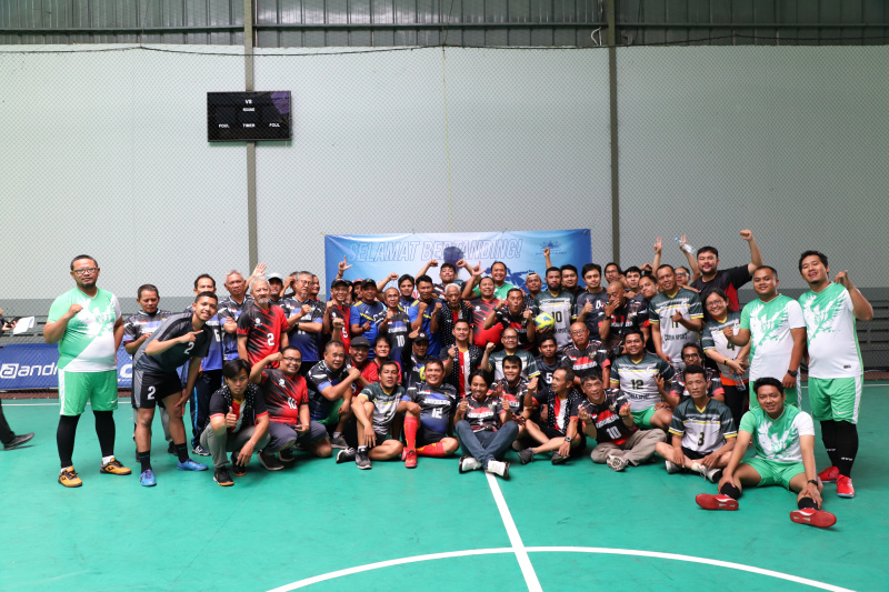 KWP gelar turnamen futsal Piala Ketua KWP di Sport Center DPR RI (Ashar/SinPo.id)