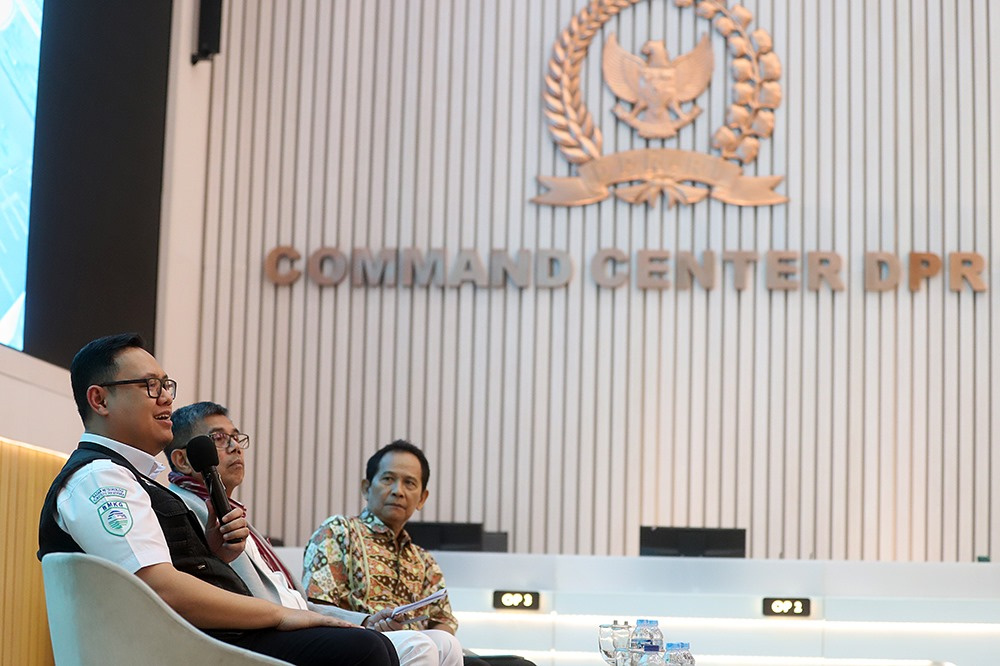 Koordinatoriat Wartawan Parlemen menggelar diskusi Antisipasi Bencana Alam