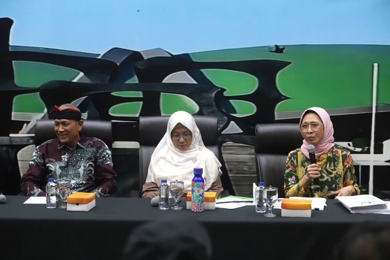 Koordinatoriat Wartawan Parlemen menggelar diskusi tentang RUU Sisdiknas (Ashar/SinPo.id)