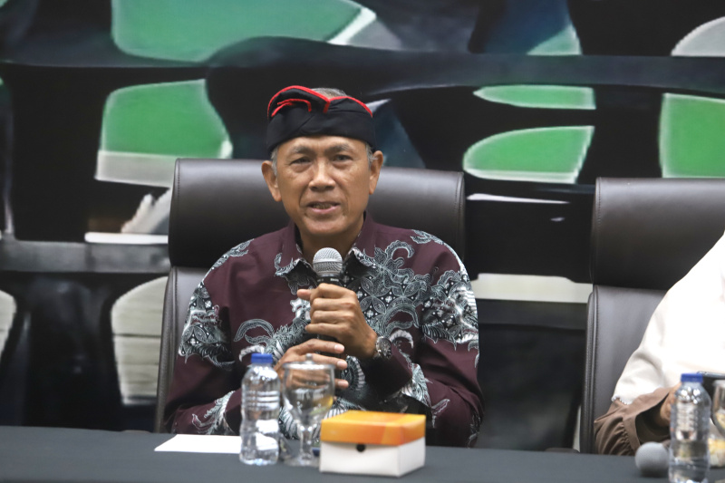 Koordinatoriat Wartawan Parlemen menggelar diskusi tentang RUU Sisdiknas (Ashar/SinPo.id)