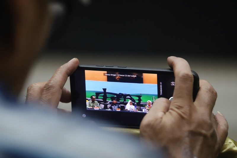 Koordinatoriat Wartawan Parlemen menggelar diskusi tentang RUU Sisdiknas (Ashar/SinPo.id)