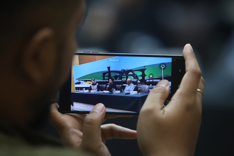 Koordinator Wartawan Parlemen gelar diskusi Dialektika Demokrasi Langkah Kongkret Antisipasi Dampak Meluasnya Perang Iran-Israel