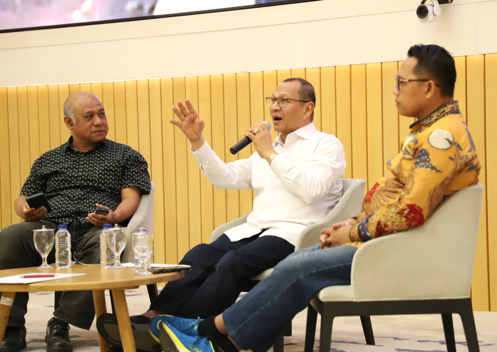 Koordinatoriat Wartawan Parlemen menggelar diskusi